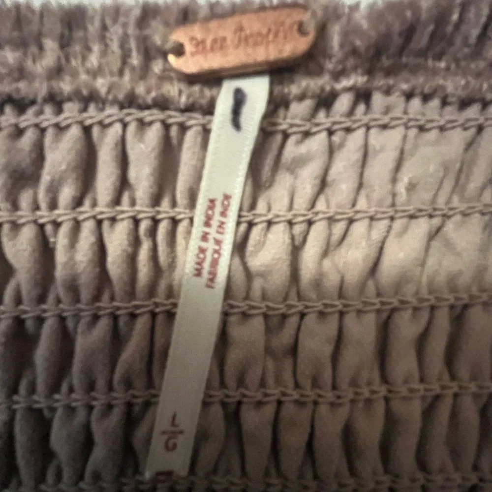 Free People Farrier Velvet Mini Dress Mauve Color Size Large - Picture 6 of 7